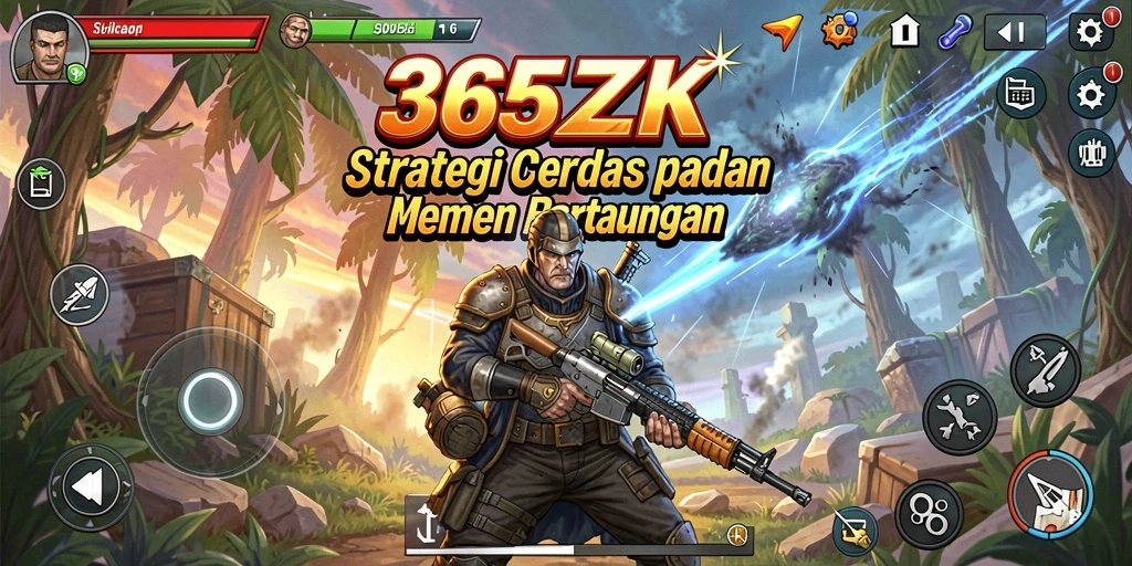 Gameplay seru dan menantang dalam 365ZK yang penuh strategi.