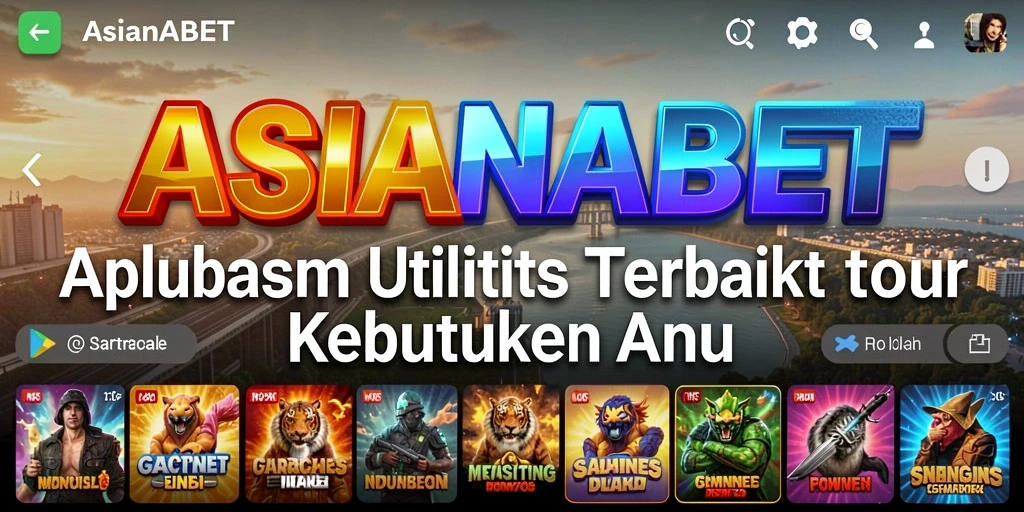 Tampilan antarmuka ASIANABET yang intuitif dan menarik.