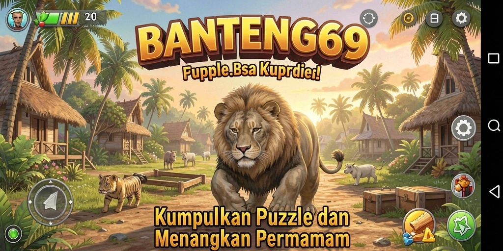 Tampilan gameplay BANTENG69 yang seru dan menantang.