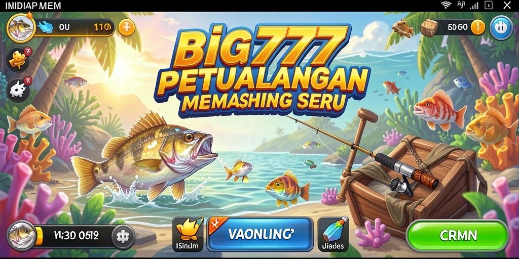 Gameplay seru memancing di BIG777 dengan berbagai lokasi menakjubkan.