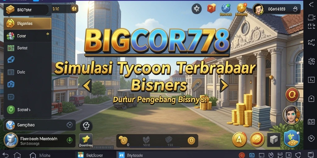 Tampilan gameplay Tycoon yang menarik di BIGCOR78.