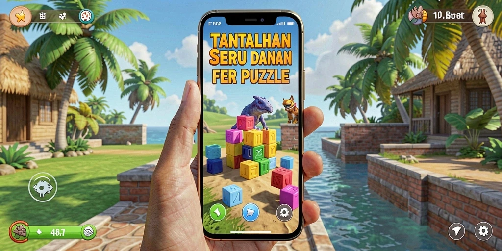Gameplay seru FO8 dengan berbagai teka-teki menantang.