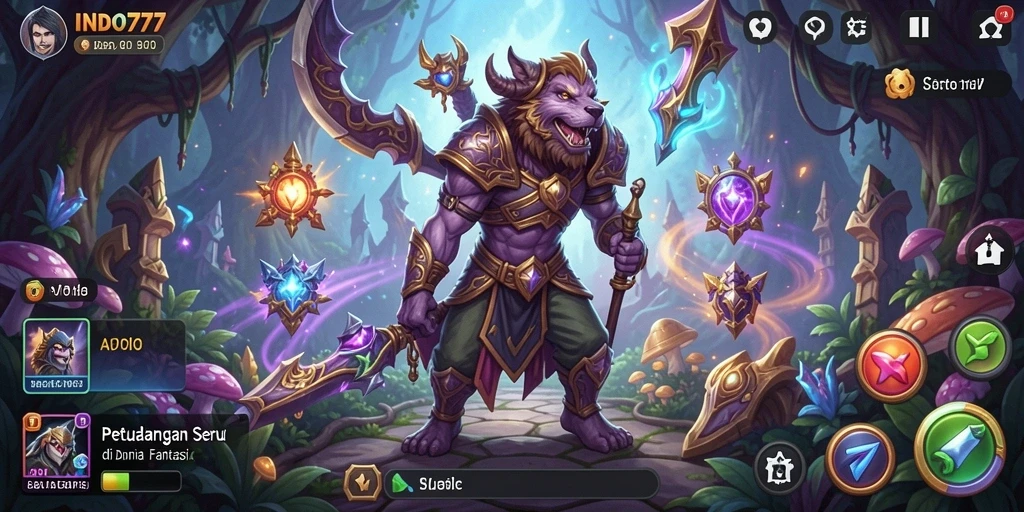 Menampilkan gameplay yang menegangkan dan pemandangan fantastis dari INDO777.