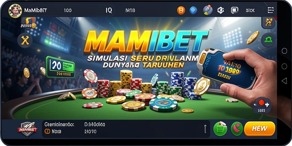 Screenshot gameplay MAMIBET yang menunjukkan suasana taruhan yang seru.