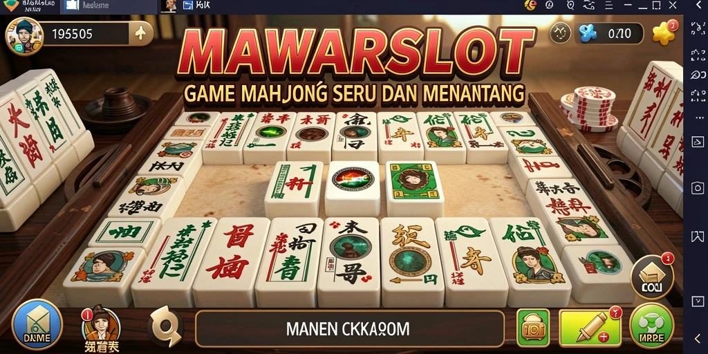 Tangkapan layar gameplay seru dari MAWARSLOT yang menunjukkan pengalaman Mahjong.
