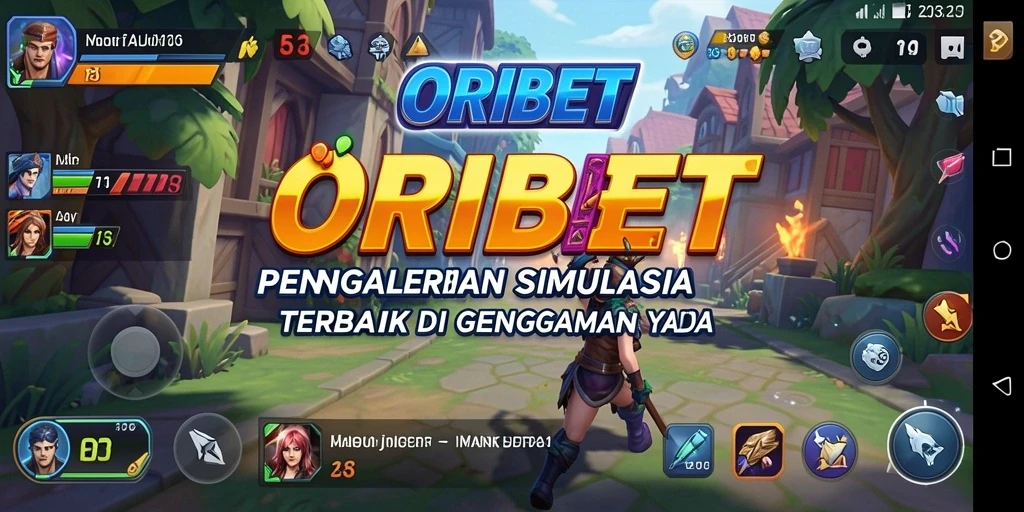 Tampilan permainan <strong>ORIBET</strong> dengan grafis simulasi yang memukau.