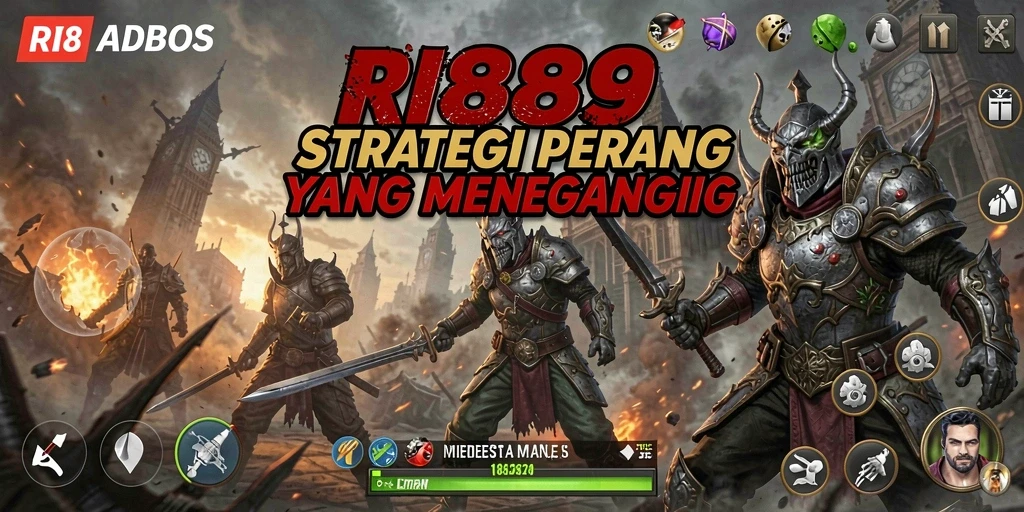 Tampilan screenshot dari gameplay strategis yang mendebarkan.