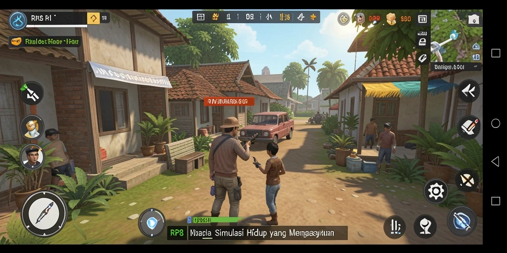 Tampilan gameplay RP8 yang menarik dan interaktif.