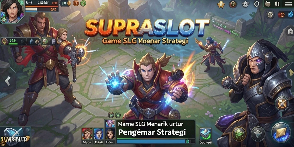 Tampilan gameplay menarik dari SUPRASLOT dengan strategi yang mendalam.