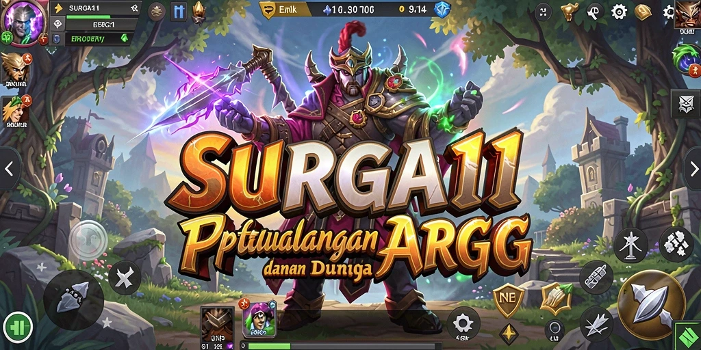 Tampilan gameplay ARPG yang seru dan mendebarkan.