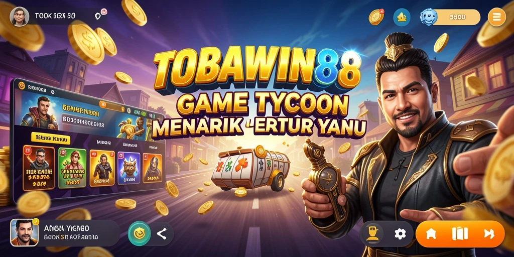Tampilan gameplay TOBAWIN88 yang menarik dan mendebarkan.