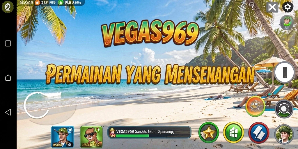 Tampilan gameplay santai di VEGAS969 dengan berbagai mesin slot.