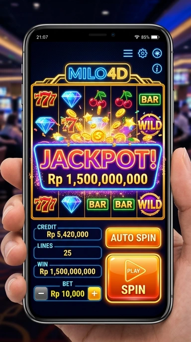 Tampilan antarmuka milo4d yang menarik dan mudah digunakan.